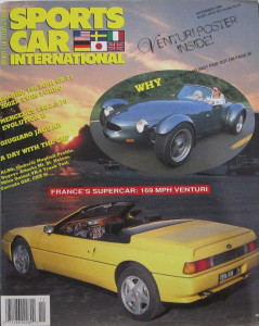 SPORTS CAR INTERNATIONAL 1990 NOV - 300ZX TWIN T, PANOZ, VENTURI, ESPRIT RACER